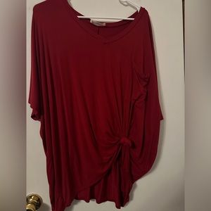 size medium, very cute with leggings, worn once